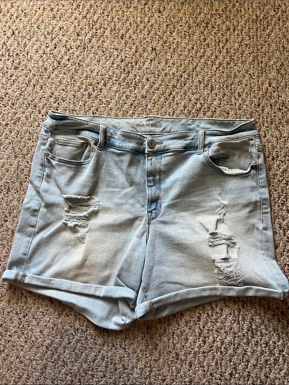 Maurice’s Distressed Shorts